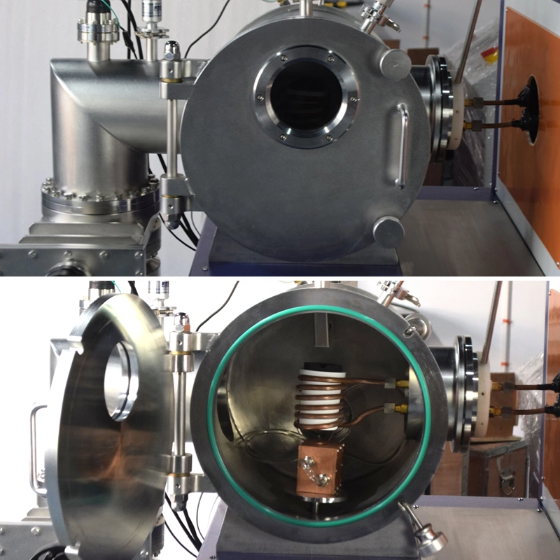 High Vacuum Induction Melting Furnace for Metal Sample Research in Laboratory