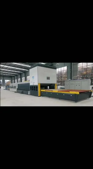 Three Bending Glass Tempering Furnace
