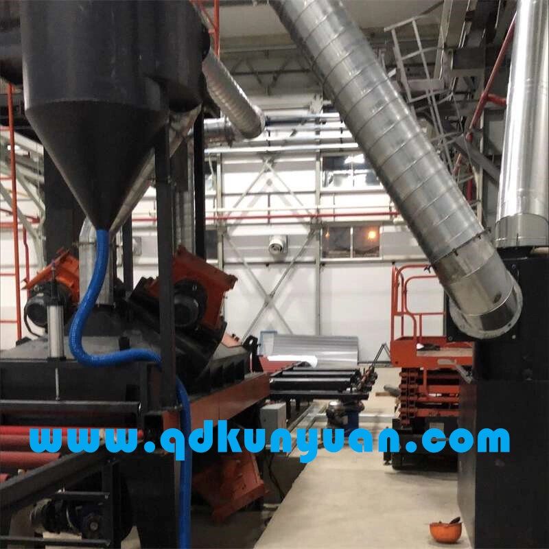 Qas90-25 Roller Conveyor Shot Blasting Machine for Aluminum Profile Surface Cleaning Abrator